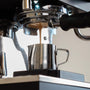 Espresso kannetje met 60ml inhoud en gemaakt van RVS