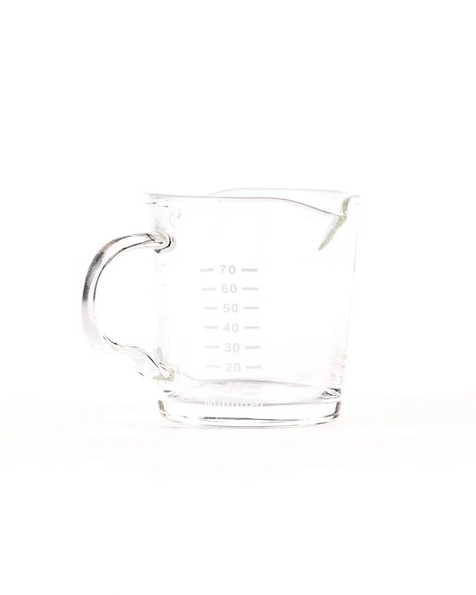 Espresso shotglas met inhoudsstreepjes