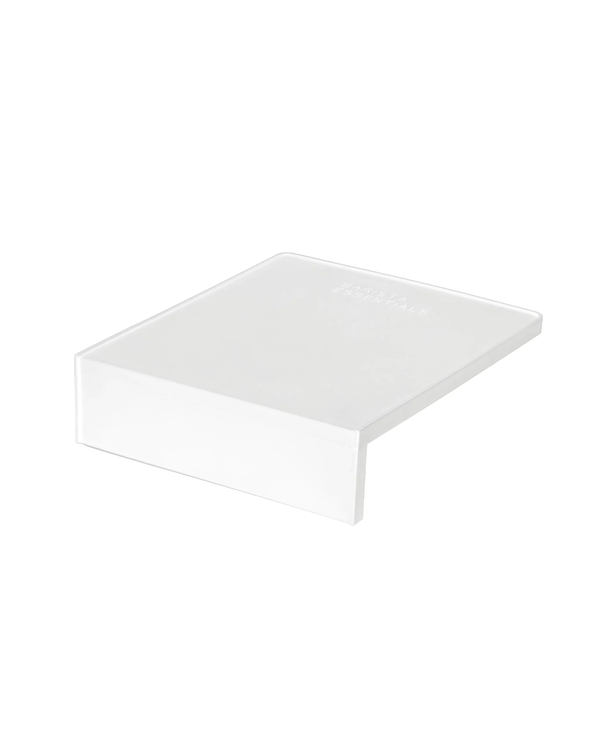 Tamper mat with corner in black or white