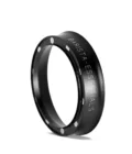 Dosing ring 51mm black for De'Longhi Dedica
