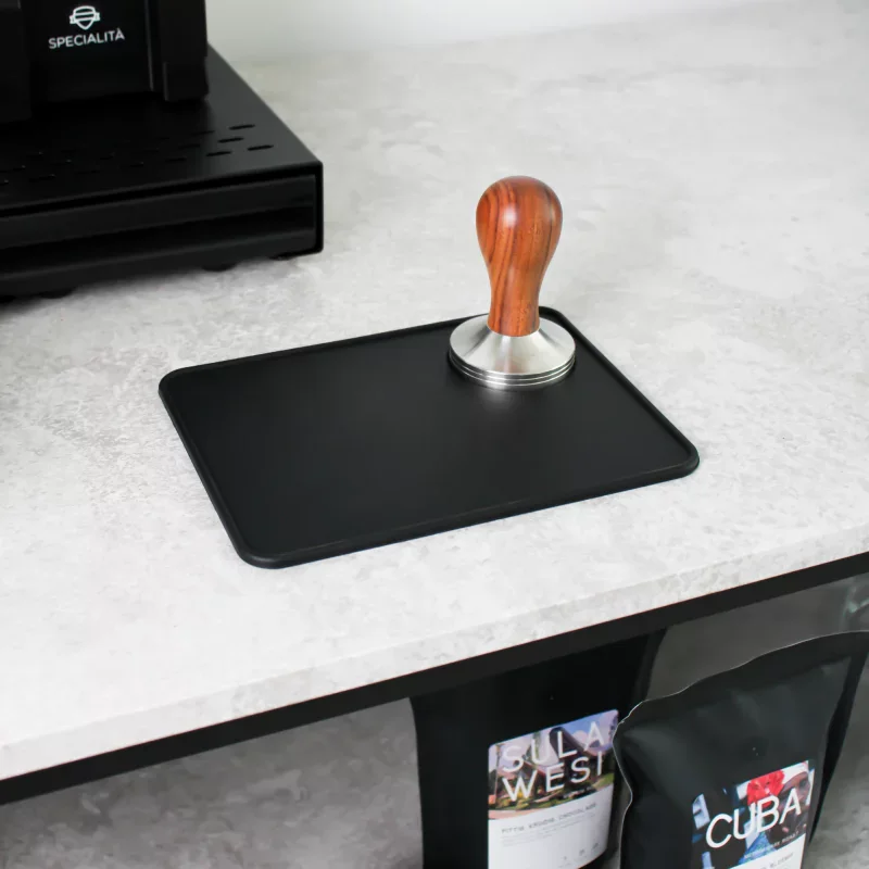 Tamping Matte flach. tamper matte, tampermatte