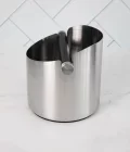 Knock box, coffee, black, stainless steel