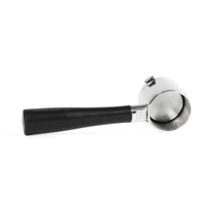 Black 51mm bottomless portafilter from Barista-Essentials for a DeLonghi La Specialista espresso machine