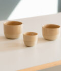Barista-Essentials espresso, latte and cappuccino cups yellow
