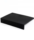 Black tamping mat with corner (big) from Barista-Essentials