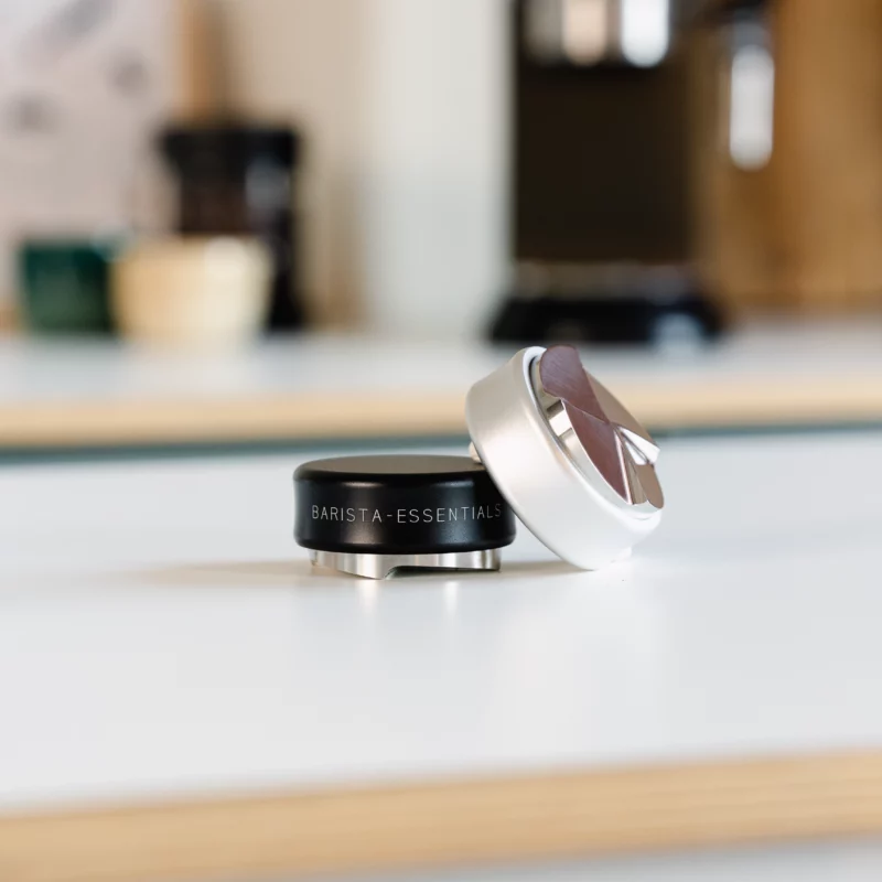 Coffee distributor mm black silver