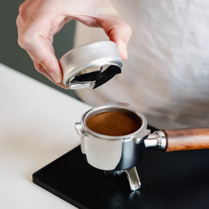 Coffee distributor mm silver