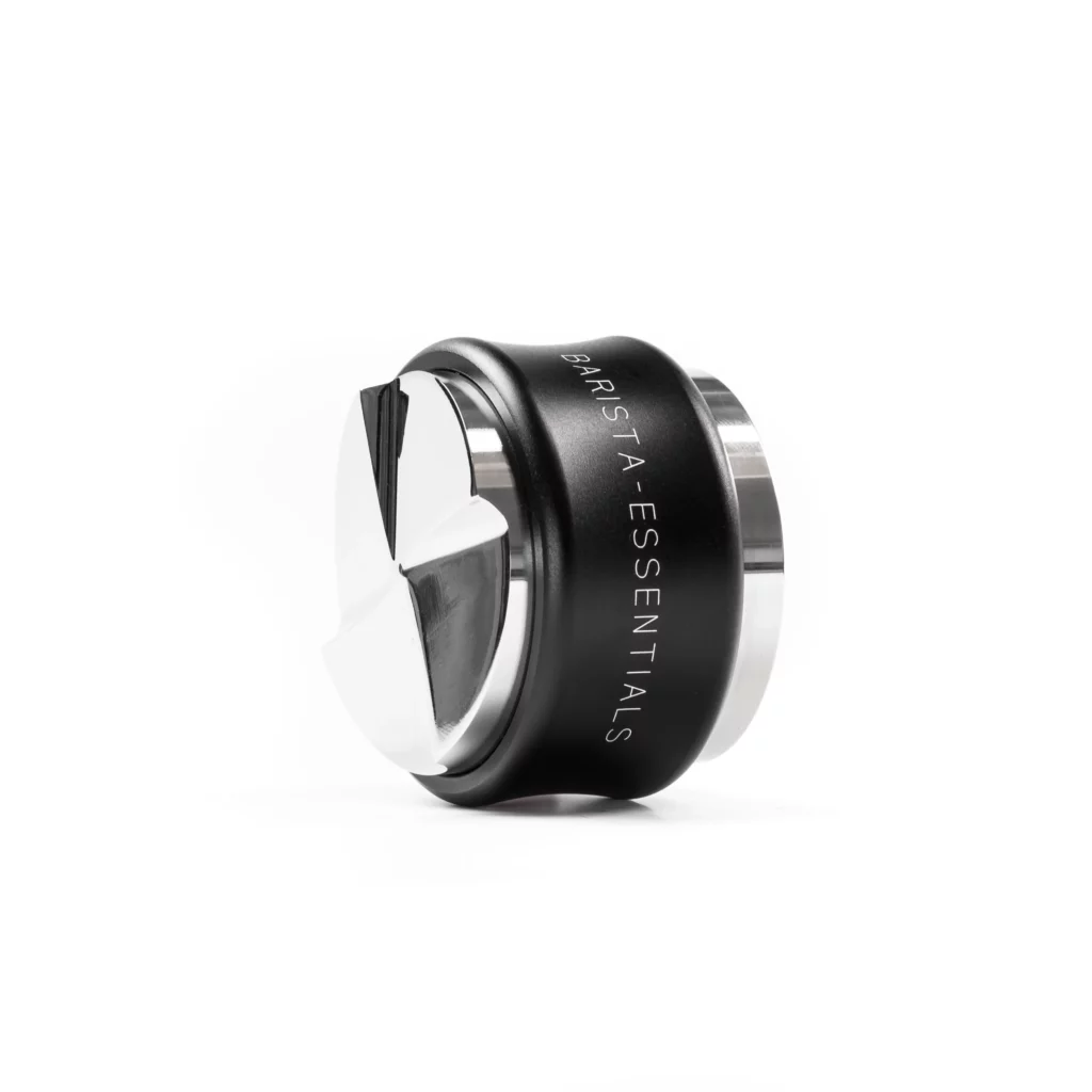 Coffee distributor tamper mm black