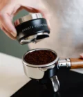 Coffee distributor tamper ,mm black