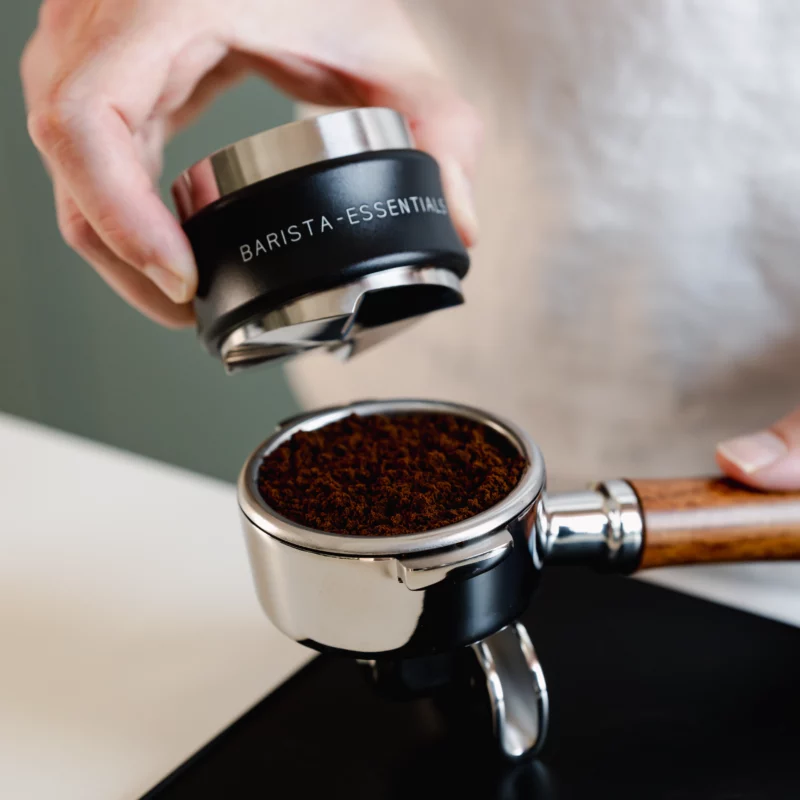 Coffee distributor tamper ,mm black