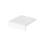 Tampermåtte med hjørne - Lille, White - Lille, White