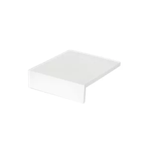 Tamping Matte mit Winkel - Klein, Weiß