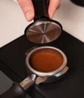Calibrated spring loaded tamper 58mm quickmill bottom Barista-Essentials